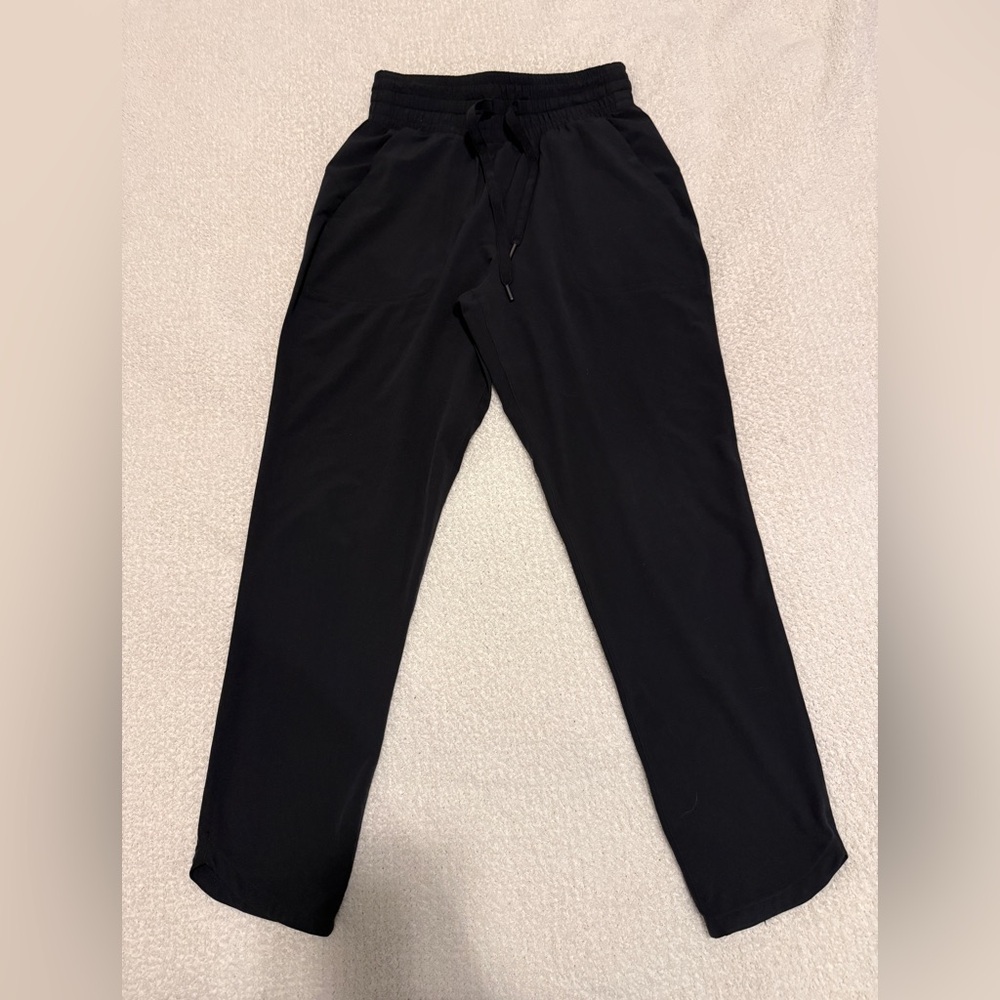 Spanx Taper Jogger Women’s Black High Rise Pull On Athleisure  Size XS Comfort